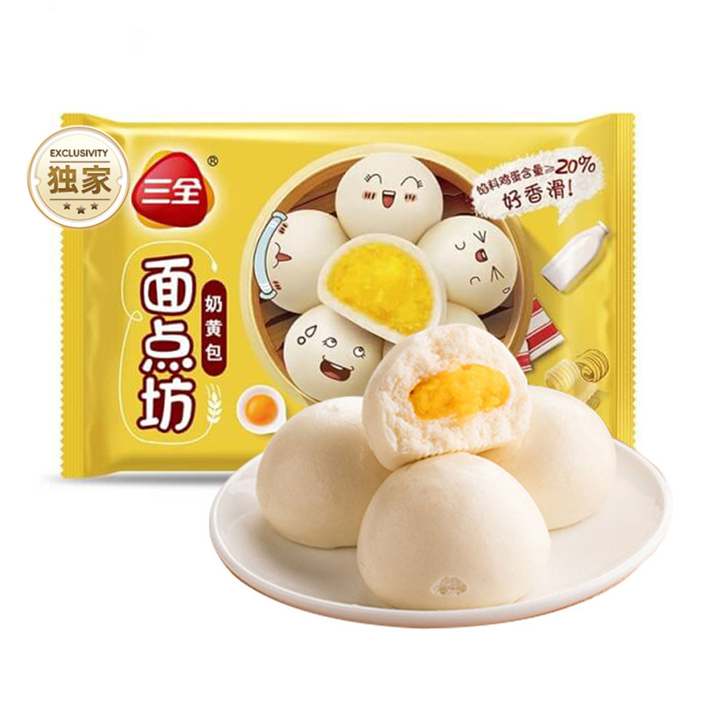 [Frozen]-Sanquan-Dim-Sum-Shop-Custard-Buns,-12pcs-360g-1