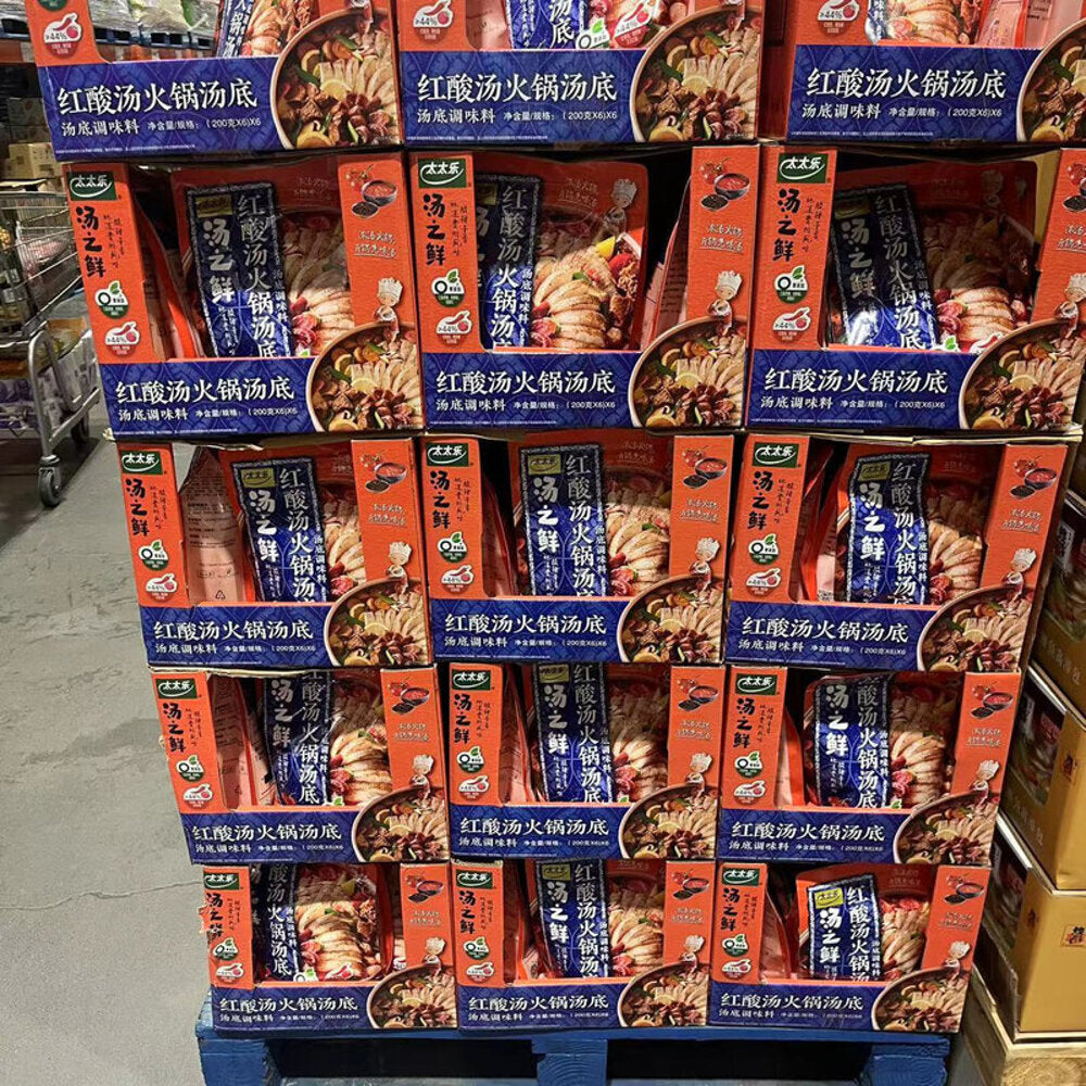 Totole-Red-Sour-Soup-Hot-Pot-Base-(Guizhou-Style)-200g-x-6-–-Limited-Import-3