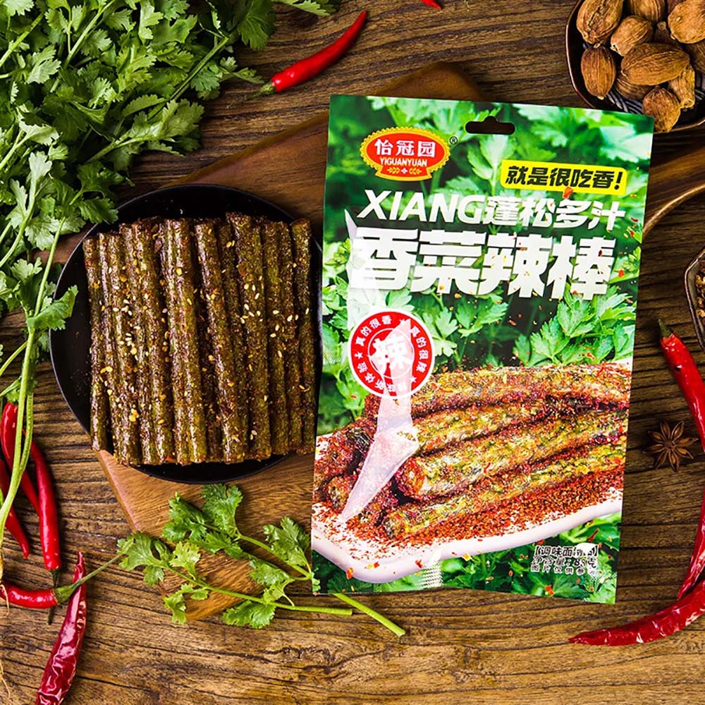 Yiguanyuan-Spicy-Cilantro-Sticks---88g-1