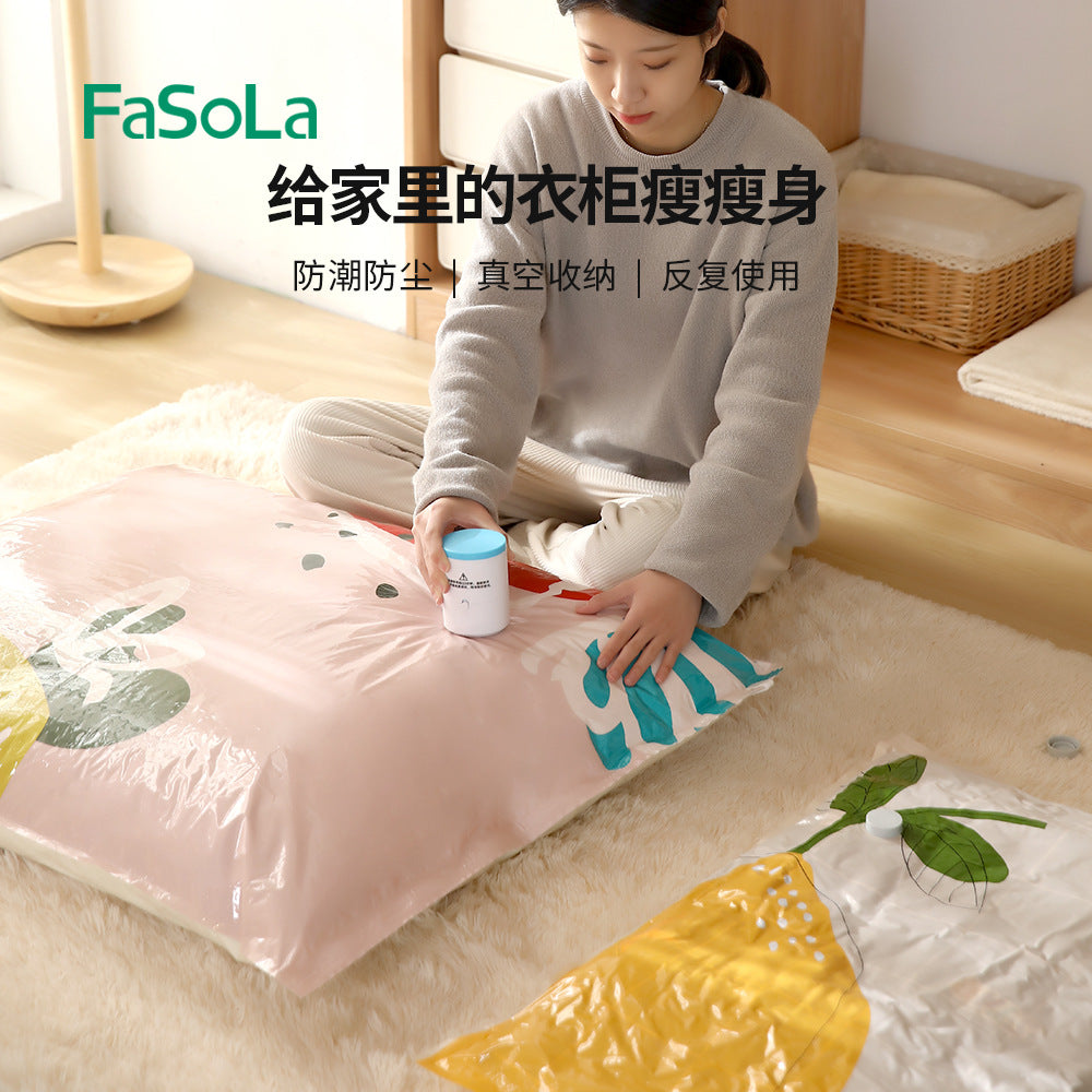 FaSoLa-Strawberry-Print-Vacuum-Storage-Bags---Large,-80*100cm,-2-Pieces-1