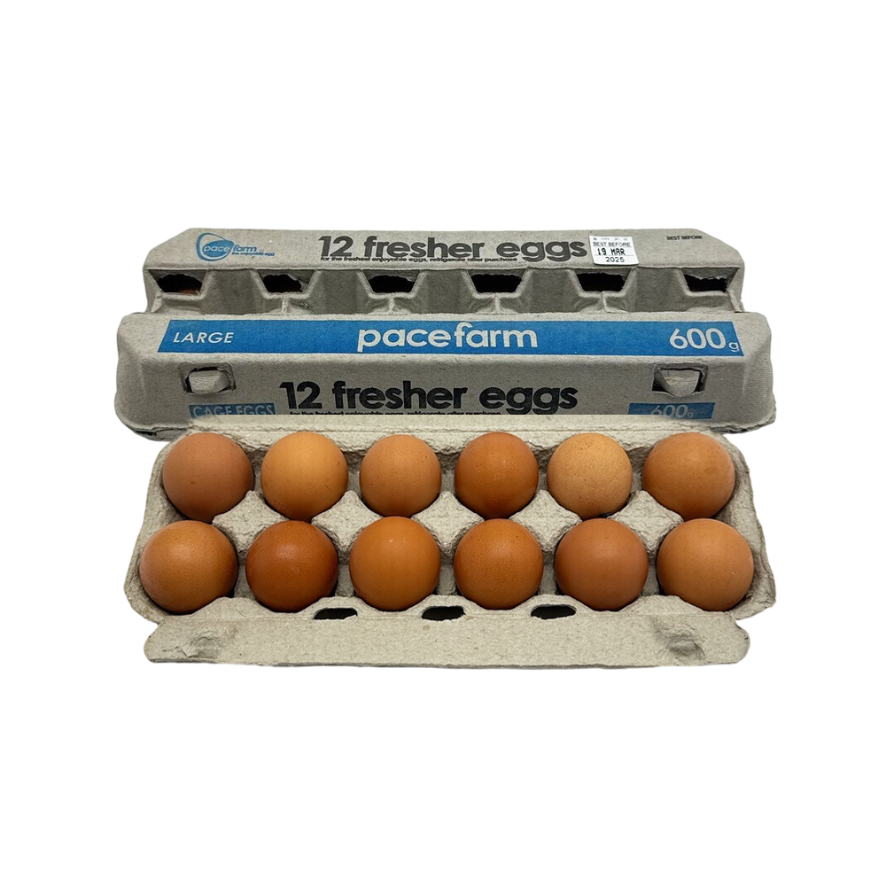 Pace Farm Caged Eggs L Size 12pcs 600g