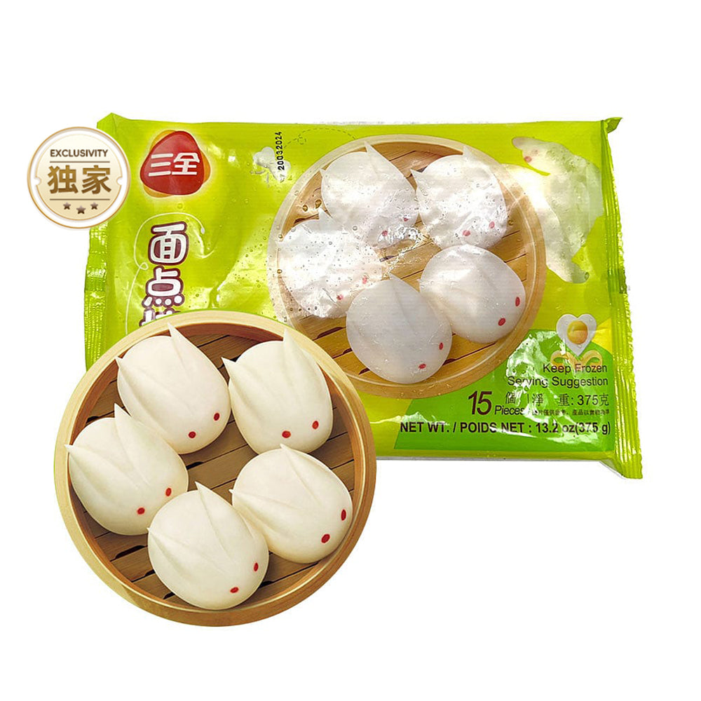 Sanquan-Frozen-Bunny-Custard-Buns---15-Pieces,-375g-1