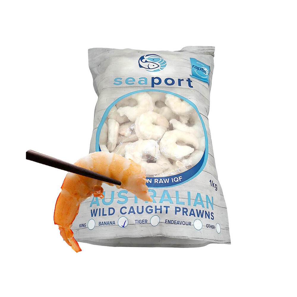 Seaport-Banana-Prawn-Tails-Raw-Size-30/40-1kg-1