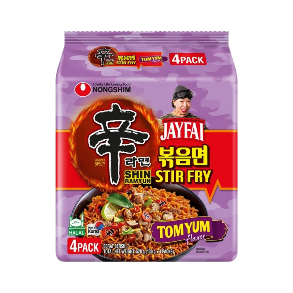 Nongshim-Shin-Ramyun-Tom-Yum-Spicy-Stir-Fry-Noodles---4-Pack,-520g-1