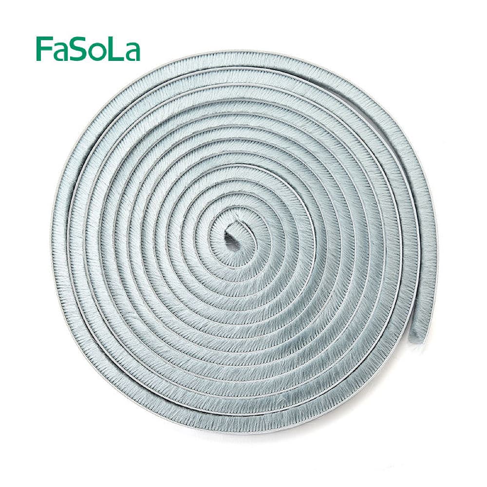 FaSoLa-Door-and-Window-Seal-Strip-S-Size---Gray,-5m-X3-1