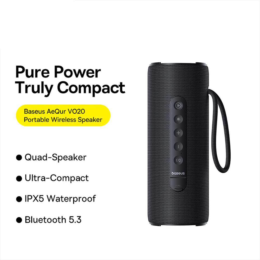 Baseus-AeQur-VO20-Portable-Bluetooth-Speaker---Starry-Black-1