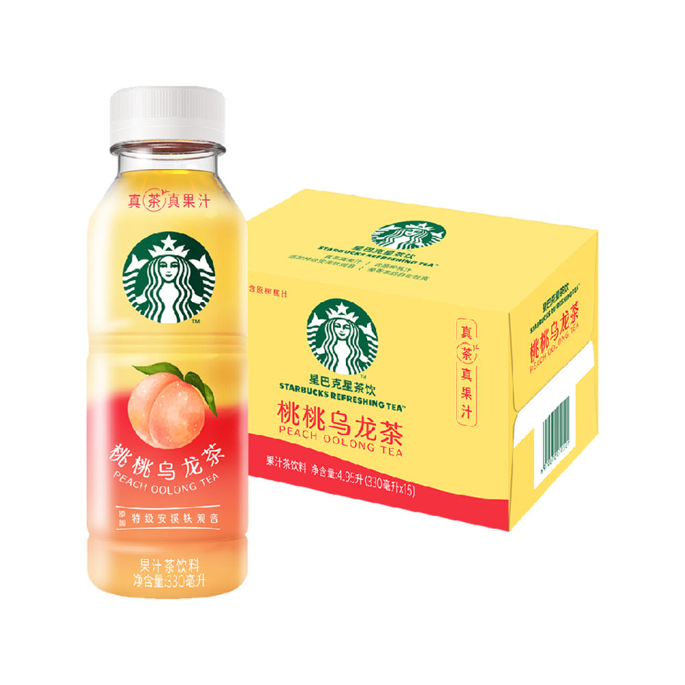 Starbucks-Refreshing-Tea-Peach-Oolong-–-330ml-x-15-Bottles-1
