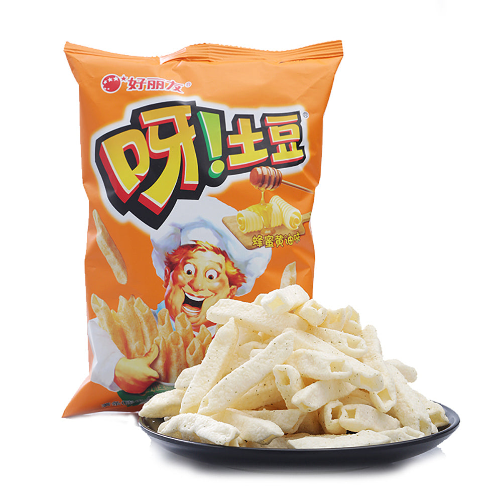 Haoliyou-Honey-Butter-Flavoured-Potato-Chips-70g-1