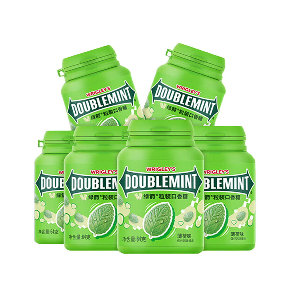 Wrigley's-Doublemint-Original-Mint-Gum---64g-x-6-1