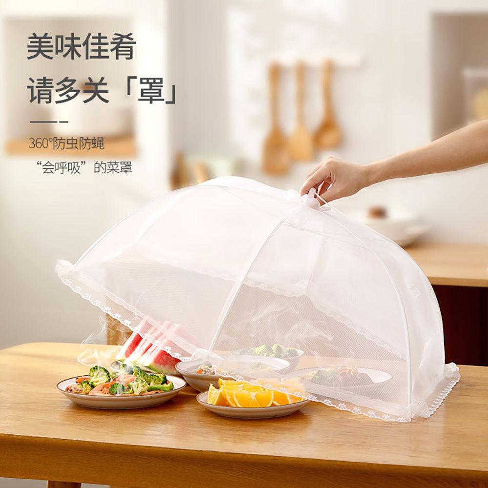 FaSoLa-Foldable-Food-Cover---White,-18-inches-1