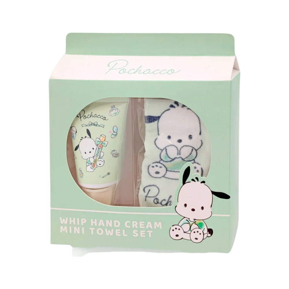 Shobido-×-Sanrio-Pochacco-Whip-Hand-Cream-&-Mini-Towel-Gift-Set-1