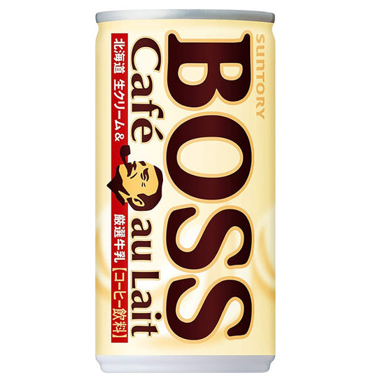Cà phê BOSS Café au Lait 185 ml – cà phê sữa Nhật Bản béo mịn