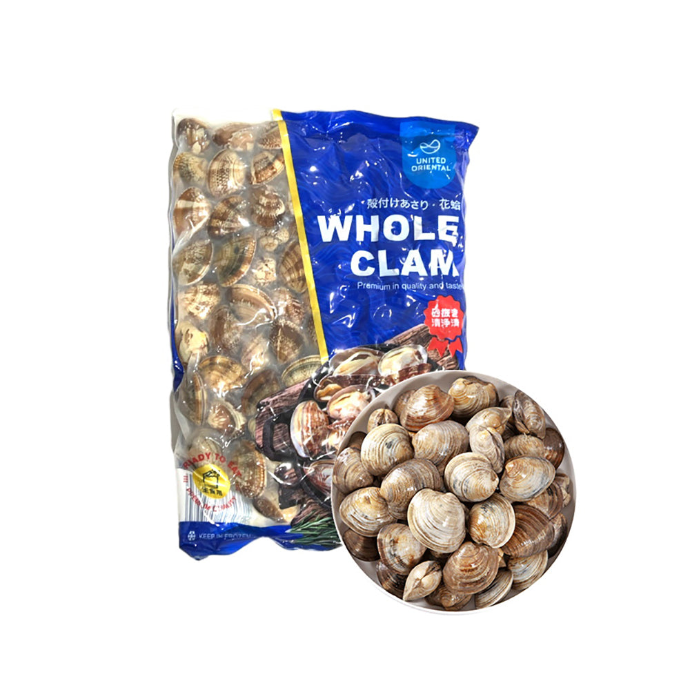 United-Oriental-Frozen-Whole-Clams---800g -1