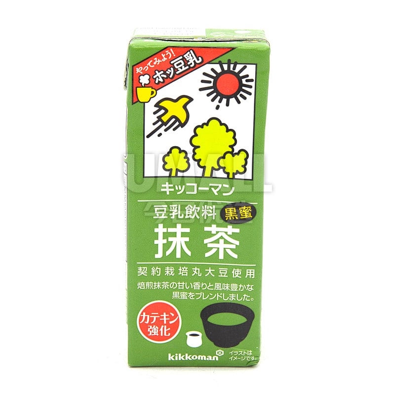 Kikkoman-Soy-Milk-Drink-Matcha-Flavor-200ml-1