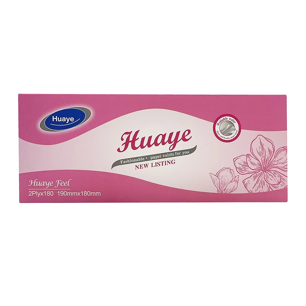 Huaye-Facial-Tissues---Pink-Pack,-180-Sheets,-2-Ply-1