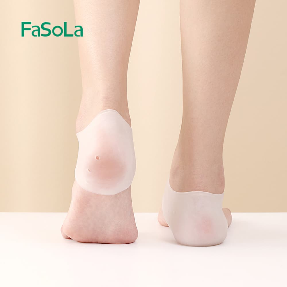 FaSoLa-Heel-Protectors---White,-10*8cm,-1-Pair-1