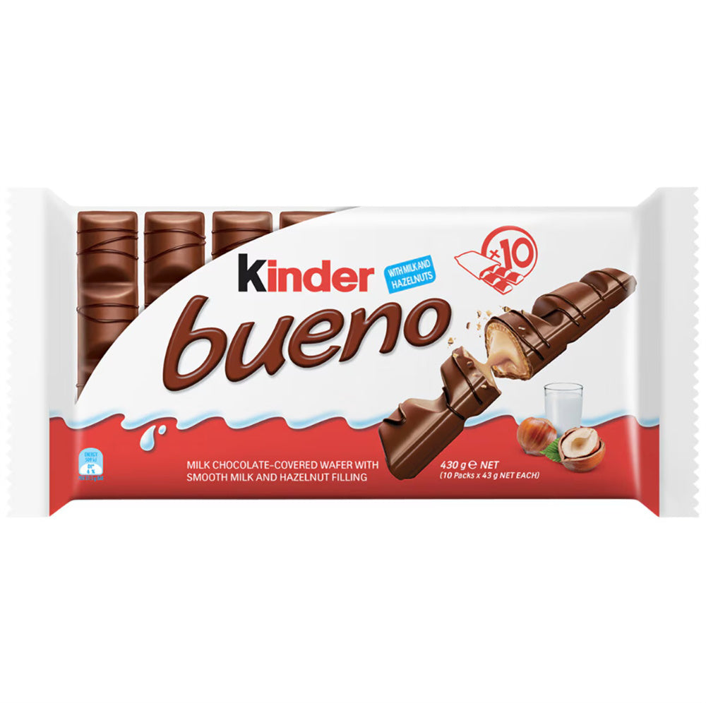 Kinder-Bueno-Milk-Chocolate-Hazelnut-Wafer---10-Pieces,-430g-1