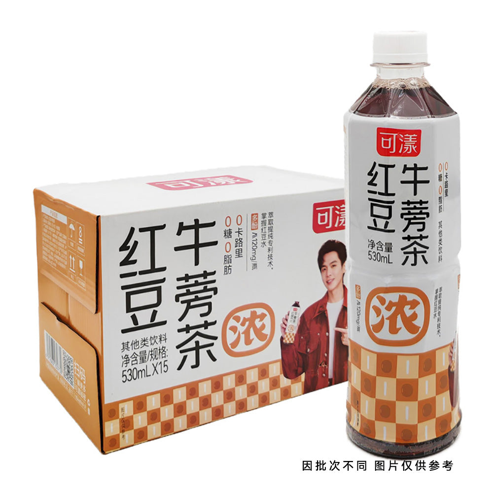 Keyang-Burdock-Tea-with-Red-Bean---530ml-x-15-Bottles-1