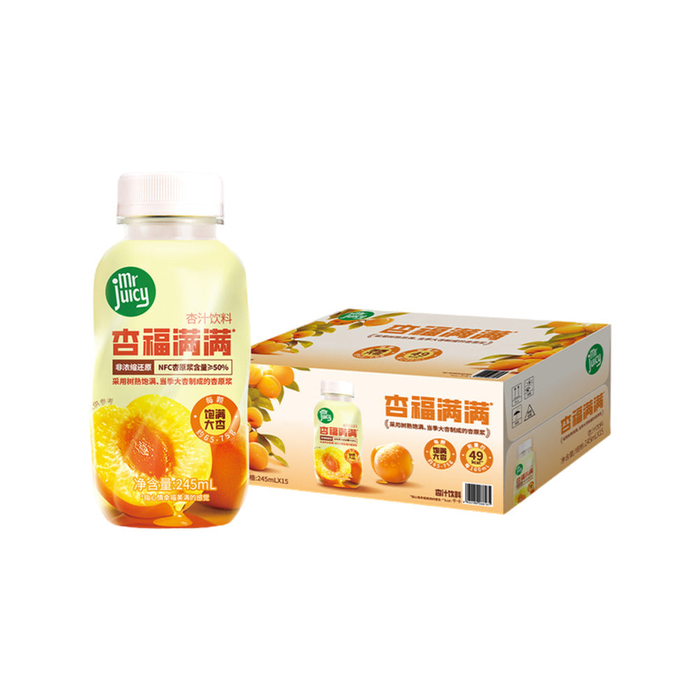 Mr-Juicy-NFC-Apricot-Juice-Drink-245ml-x-15-–-Apricot-Nectar-1