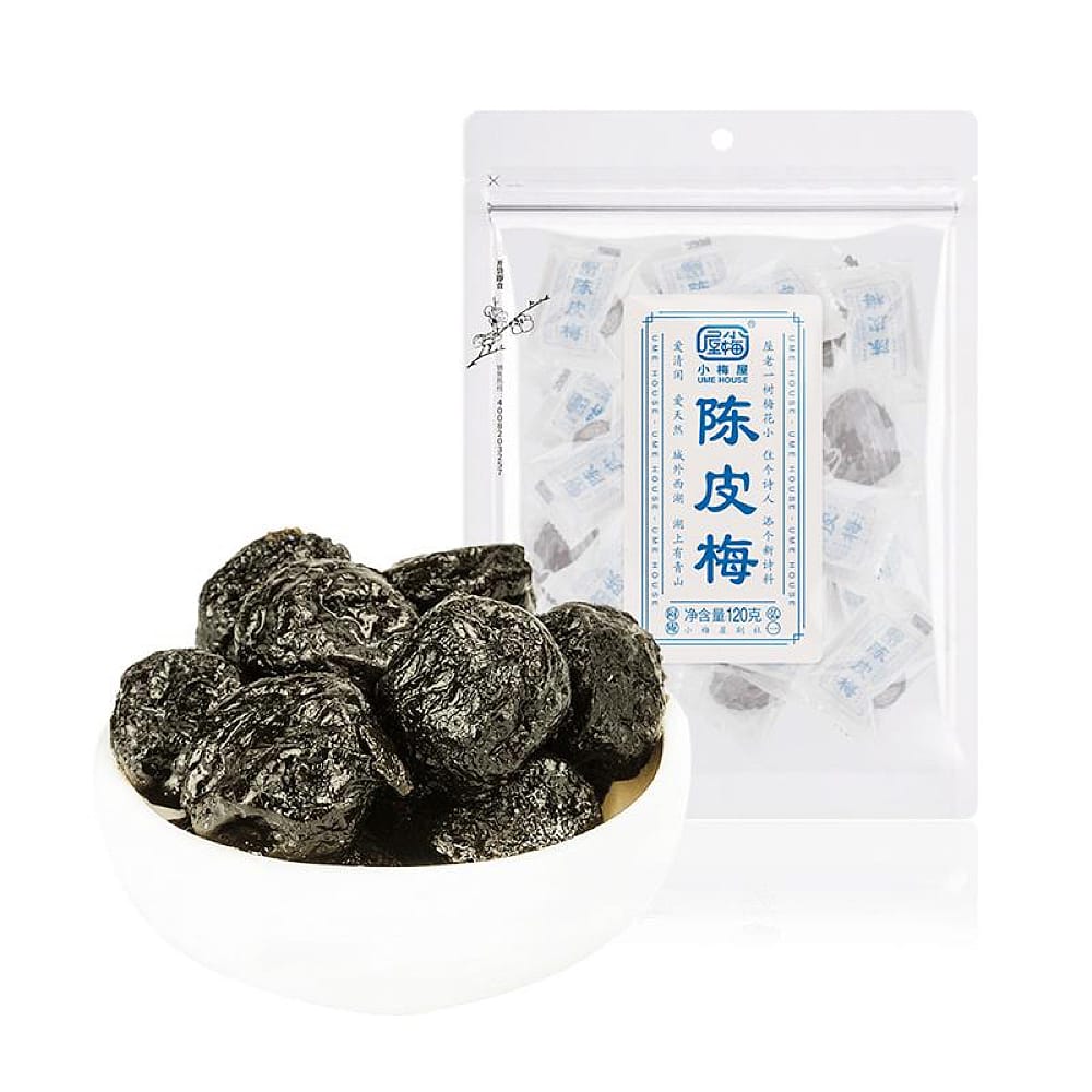 Xiaomeiwu-Dried-Tangerine-Peel-Plums-120g-1