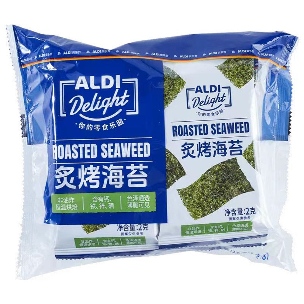 Aldi-Delight-Original-Roasted-Seaweed-2g-x-8-–-Limited-Import-1