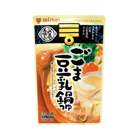 Mizkan Sesame Soy Milk Hot Pot Soup Base - 750g