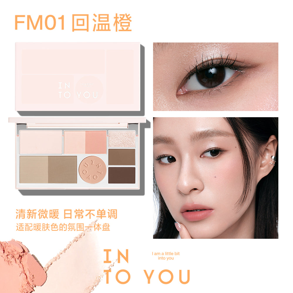 INTO-YOU-All-in-One-Face-&-Eye-Palette-FM01-Warm-Coral-–-Blush,-Contour,-Highlight-&-Eyeshadow-–-10.5g-1