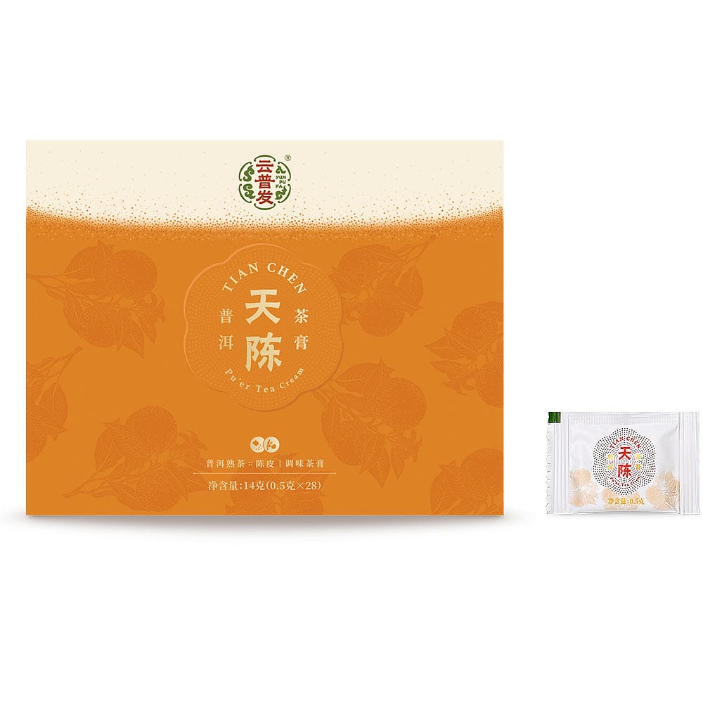 Yun-Pu-Fa-Tian-Chen-Pu'er-Tea-Cream---Portable-Pack,-0.5g*28-Bags-1