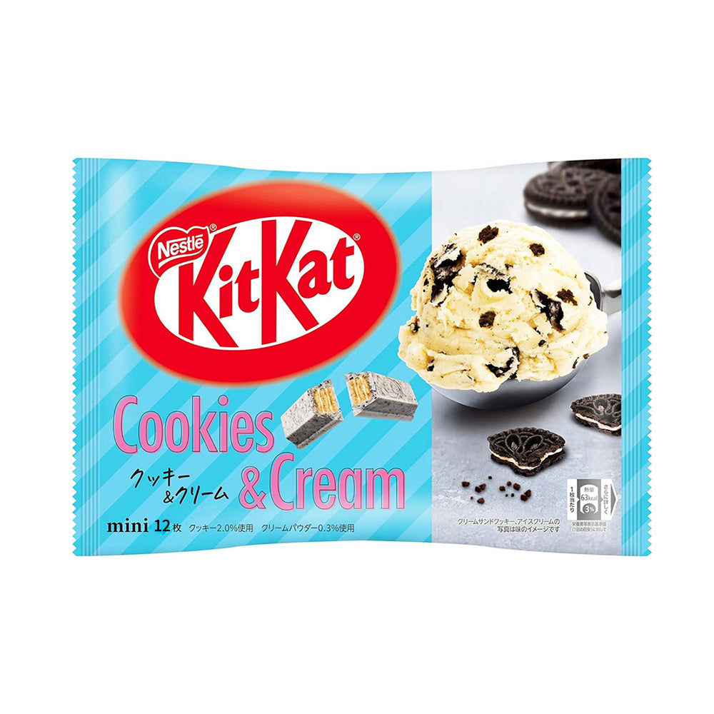 Nestle-KitKat-Mini-Cookies-&-Cream-Wafer-Bars---12-Pieces,-140g-1