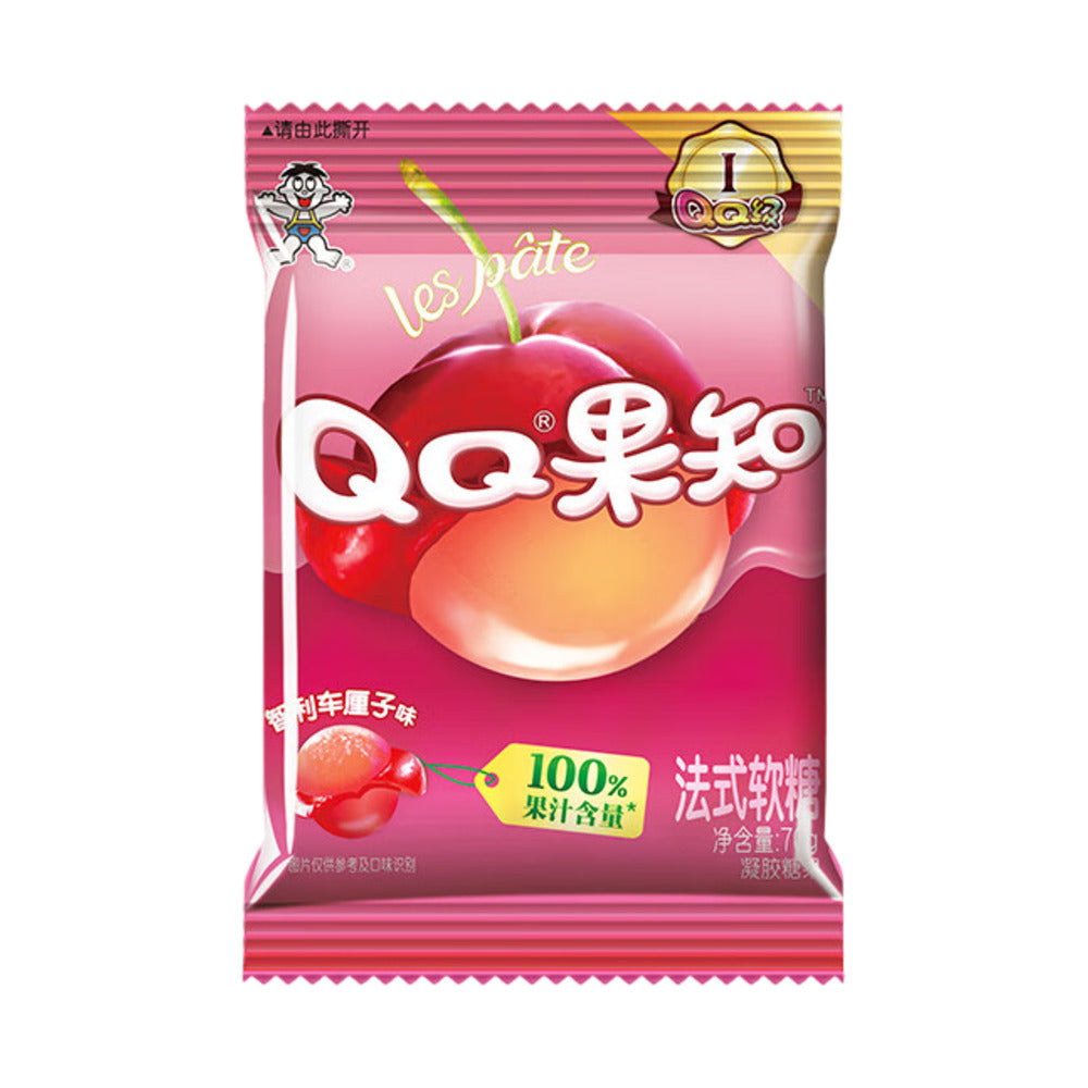 Want-Want-QQ-Fruit-Jellies-–-Chilean-Cherry-70g---French-Style-Pâte-de-Fruits-1