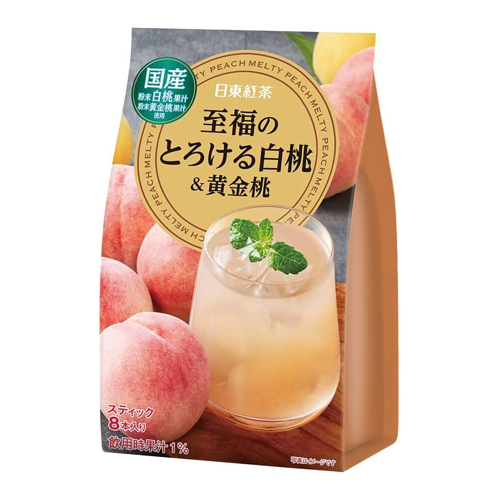 Nittoh-Royal-Milk-Tea-White-Peach-&-Golden-Peach-Flavor---10-Sticks,-76g-1