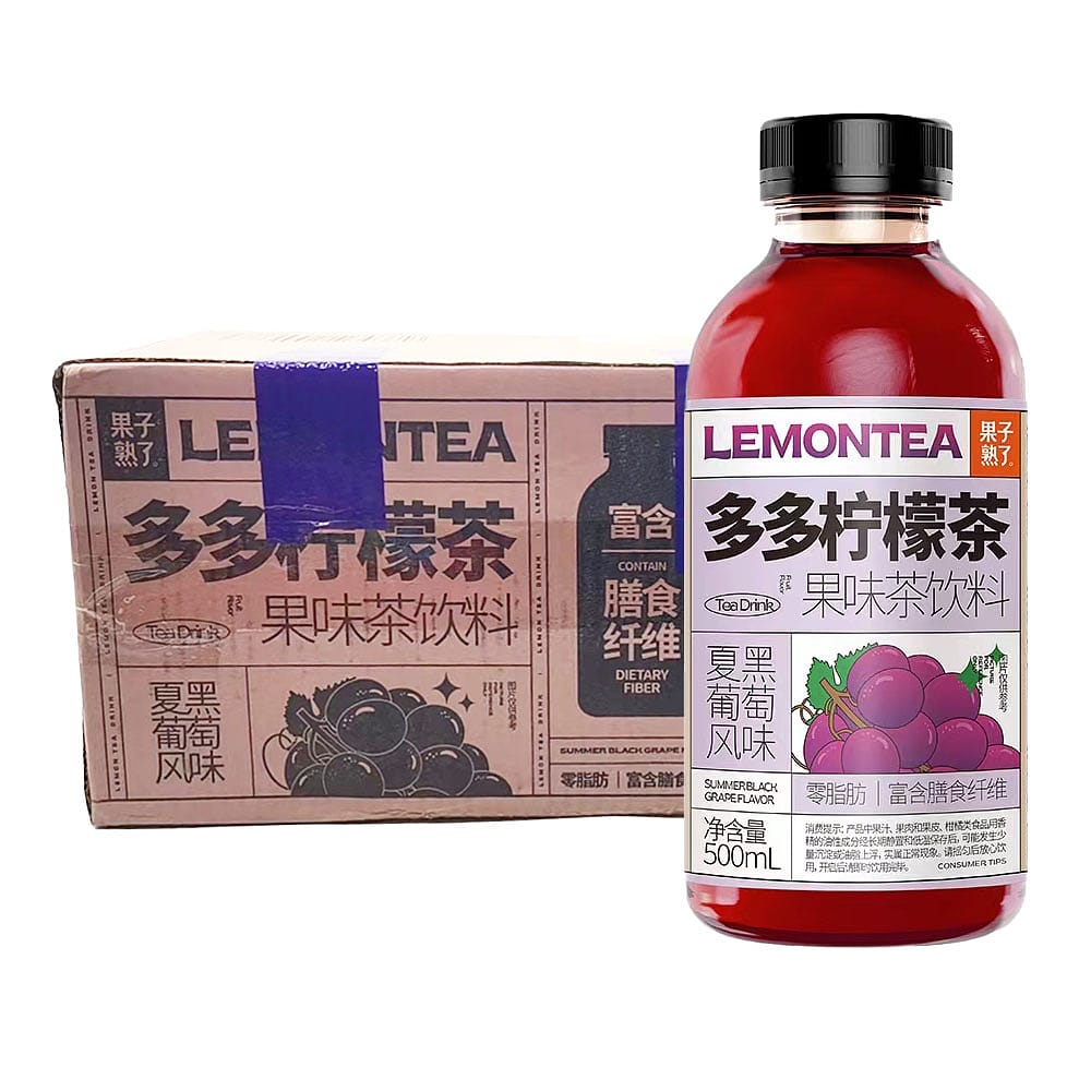 Lemontea-Summer-Black-Grape-Flavored-Lemon-Tea---500ml-x-15-Bottles-1