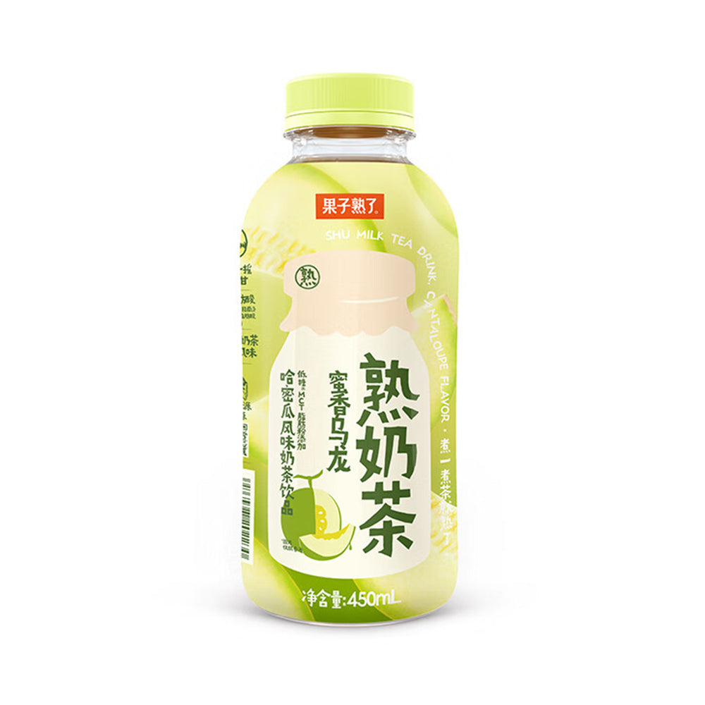 Shu-Milk-Tea-Drink---Cantaloupe-Flavor,-450ml-X2-1