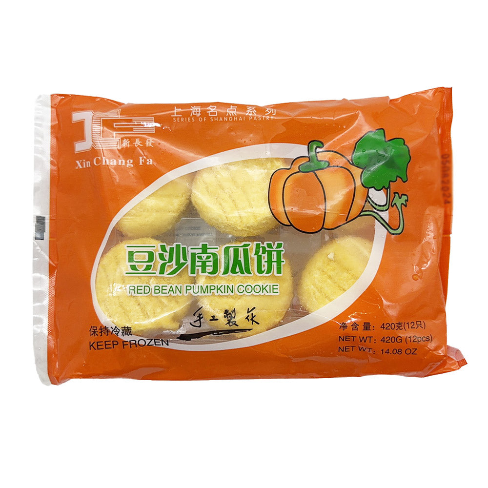 [Frozen]-Xin-Chang-Fa-Red-Bean-Pumpkin-Cakes,-12pcs-420g-1