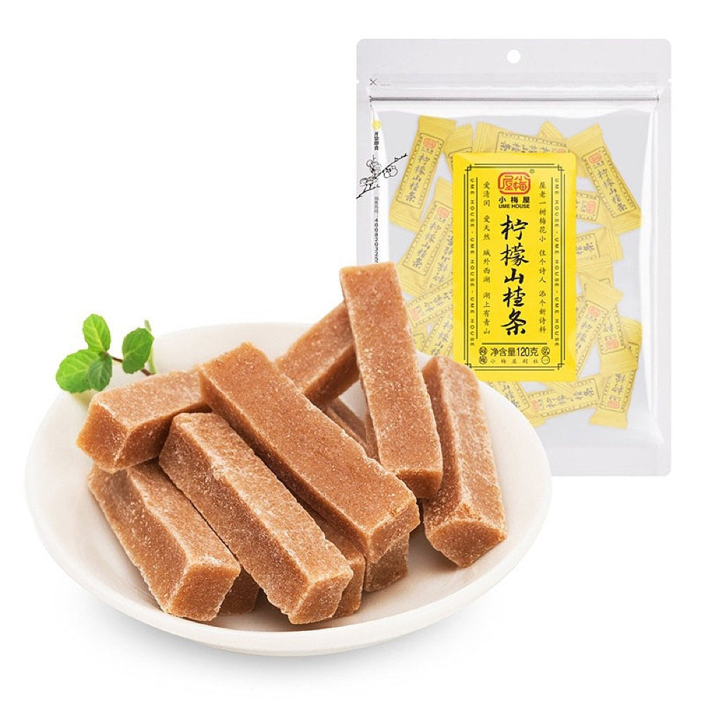 Xiaomeiwu-Lemon-Hawthorn-Strips-120g-1