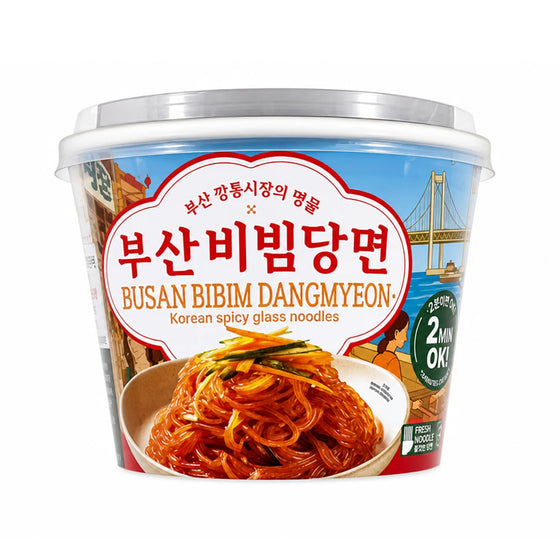 Surasang Busan Bibim Dangmyeon Korean Spicy Glass Noodles Bowl 207.5g