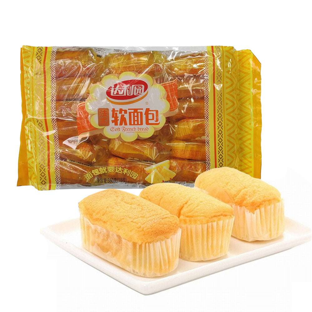 Daliyuan-Soft-Bread,-Pineapple-Flavor,-18-Pieces,-369g-1