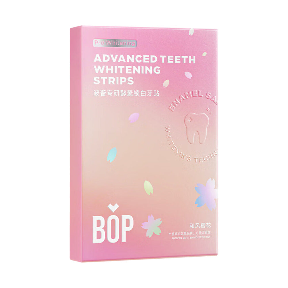 BOP-Enzyme-Lock-Teeth-Whitening-Strips-Sakura-Flavor---7-Pairs-1