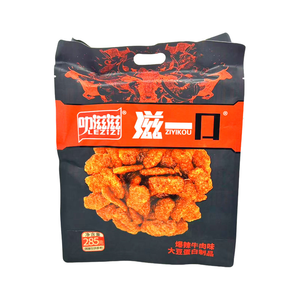 Lezizi-Ziyikou-Extra-Spicy-Beef‑Flavoured-Soy-Protein-Snack-285g-1