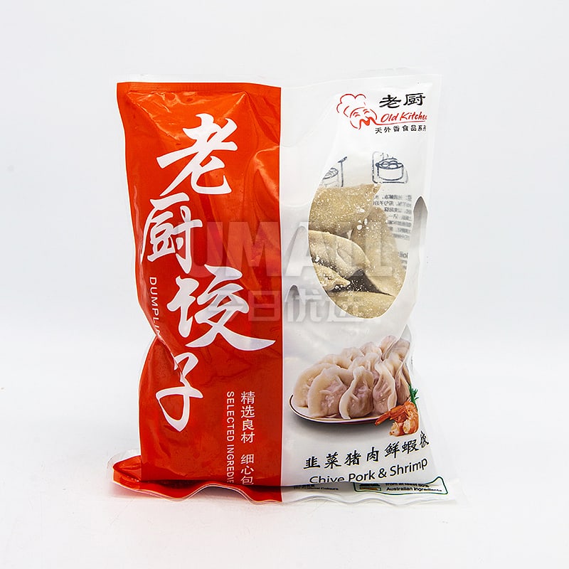 Old-Kitchen-Frozen-Chive-Pork-&-Shrimp-Dumplings---600g-1