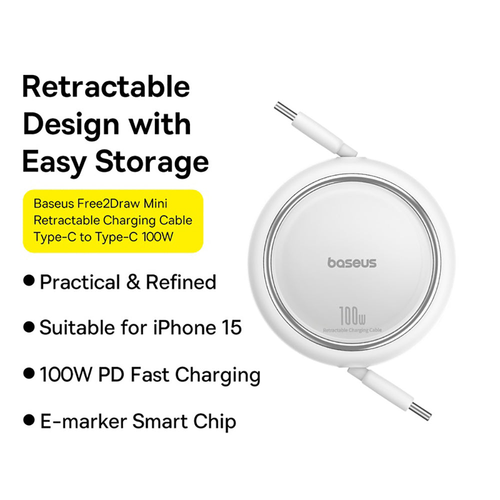 Baseus-Mini-Series-Retractable-Fast-Charging-Cable-Type-C-to-Type-C-100W-1m---Moon-White-1