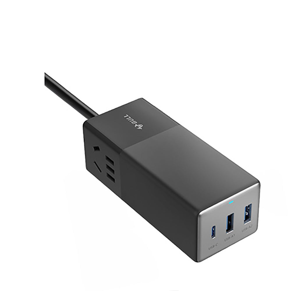 Bull-20W-Portable-Power-Strip---Pebble-Gray,-1.5m-1