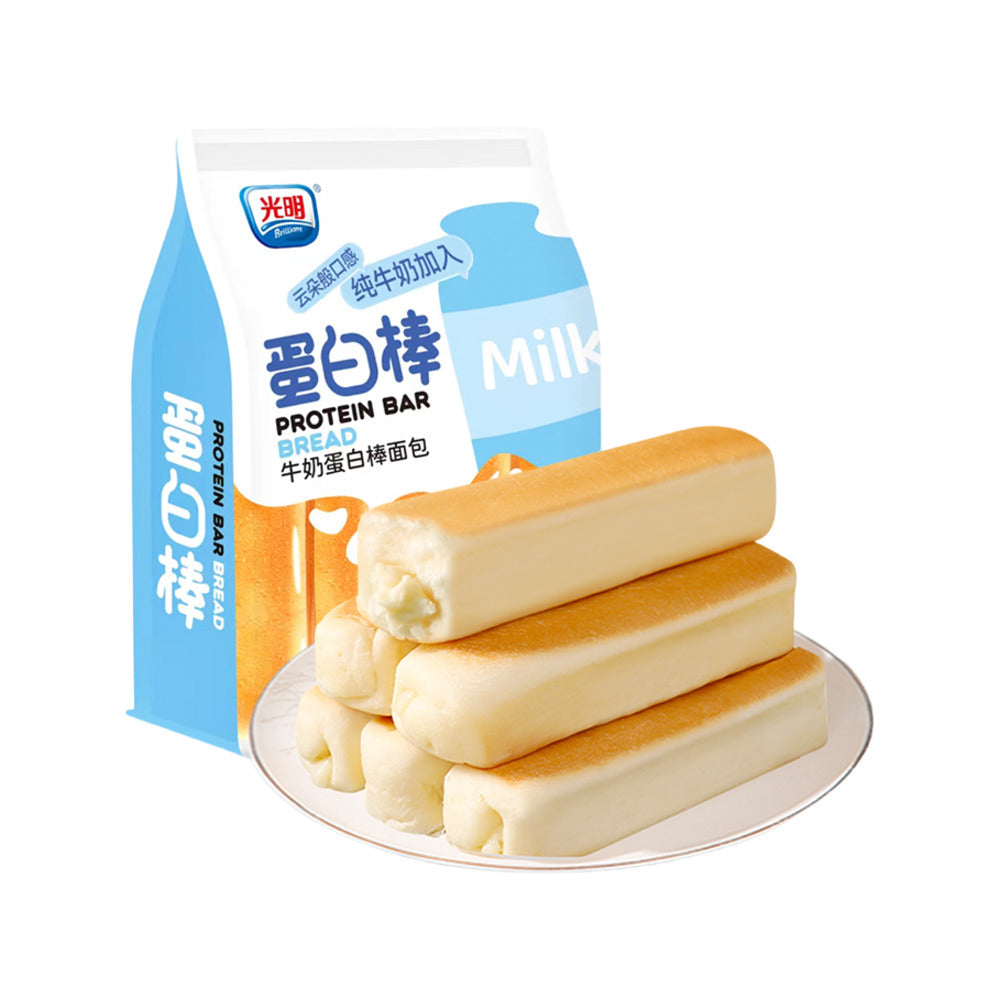 Guangming-Protein-Bar-Bread-–-Milk-Flavour-270g---Soft-High-Protein-Snack-Sticks-1
