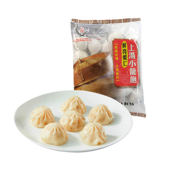 Jiaguan Frozen Pork and Prawn Juicy Buns - 600g
