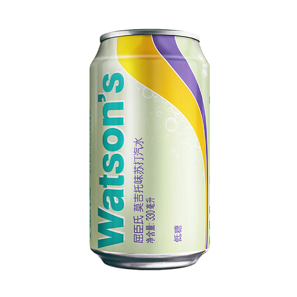 Watsons-Mojito-Flavoured-Soda-Water-330ml-1