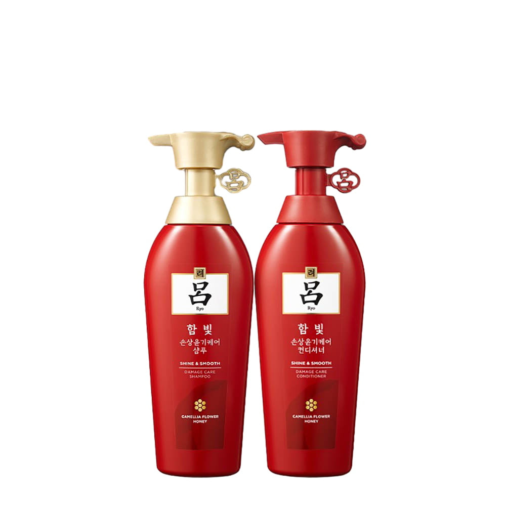 Ryo-Shine-&-Smooth-Damage-Care-Shampoo-&-Conditioner-Set---400ml-Each-1