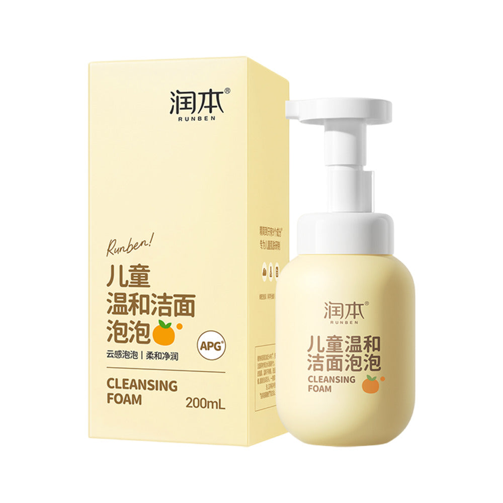 Runben-Gentle-Cleansing-Foam-for-Children---200ml-1