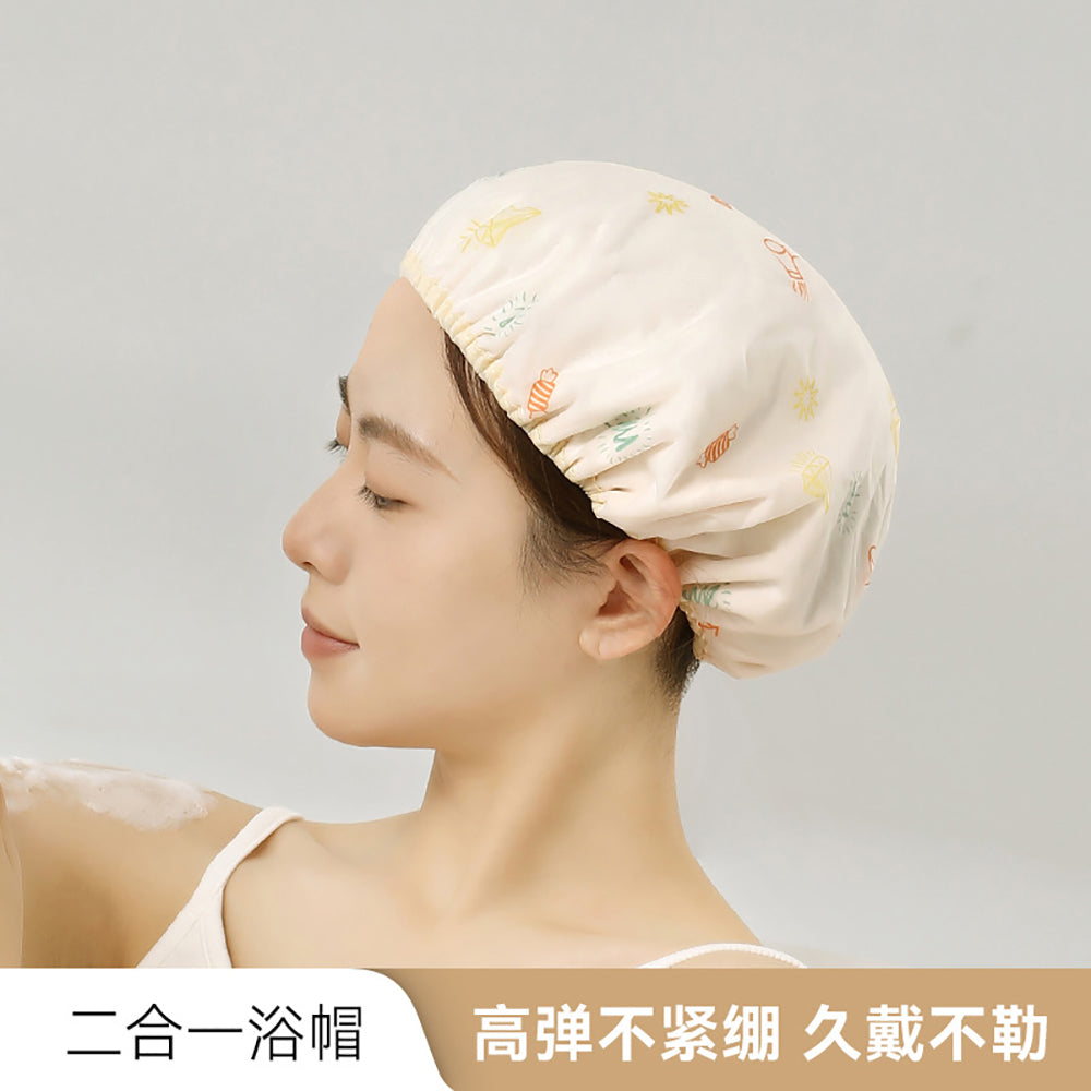 FaSoLa-Two-in-One-Shower-Cap---Beige-1