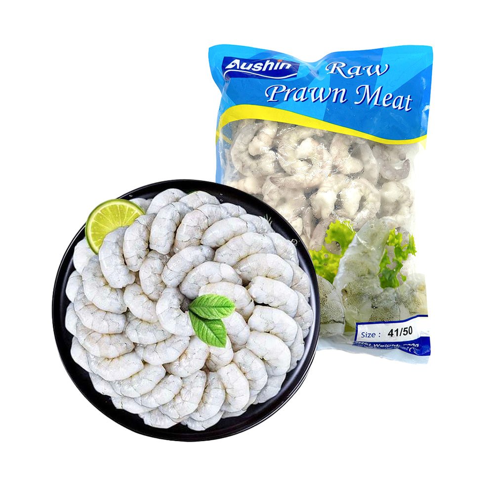 Aushin-Frozen-Raw-Prawn-Meat,-Headless-and-Tail-off,-Size-41/50---700g-1