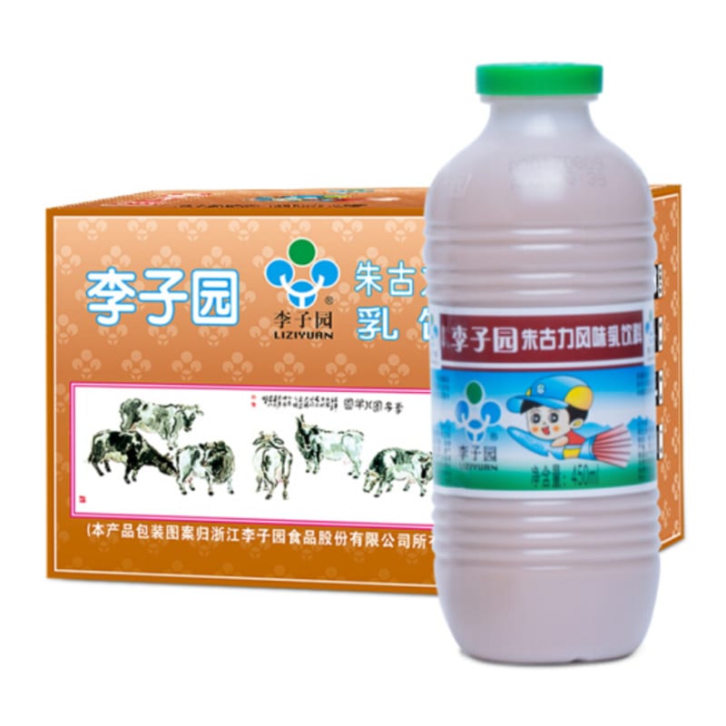 Liziyuan-Sweet-Milk-Beverage-Chocolate-Flavor---450ml-x-12-Bottles-1